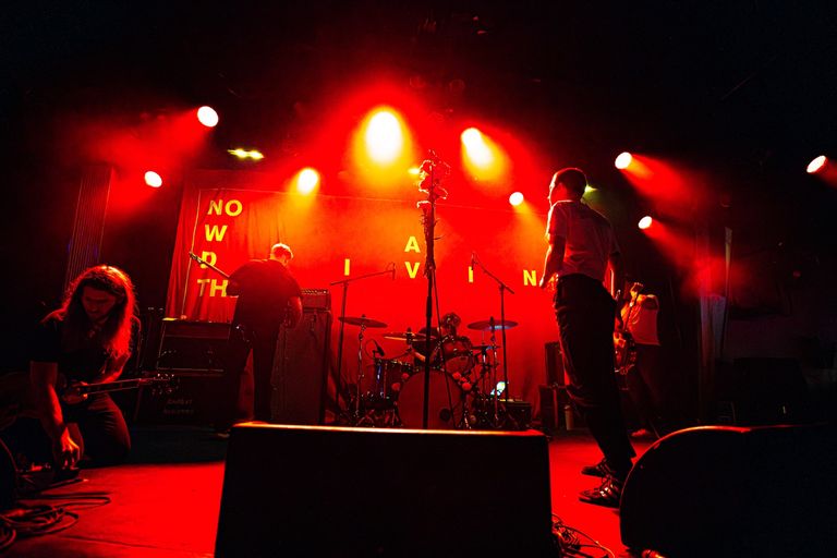La Dispute performing live at The Gov in Adelaide 